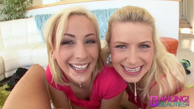 Lily LaBeau ve Sarah Shevon'un Üçlü Seks ve Anal Sikiş