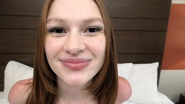 Kızıl saçlı kızın sikiş ve seks videosu