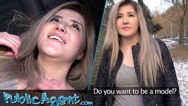 Sarışın Kızın Açık Hava Seks ve Seksi Anları