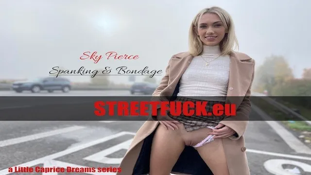 Sky Pierce'nin Açık Hava Seks Anlarında Sert Sikişi