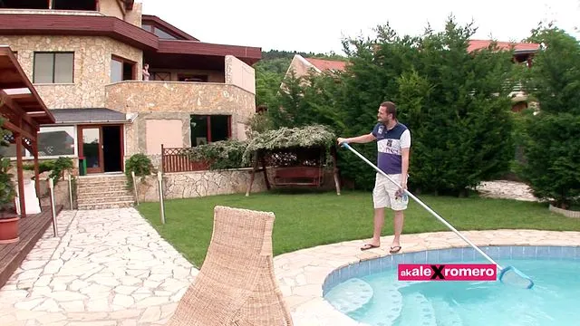 Abbie Cat ve Ian Scott'un Amcık Yalama ve Sert Seks