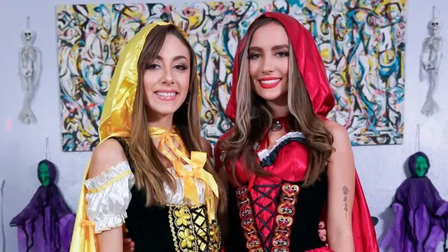 Bailey Base ve Dani Blu'nun Grup Seks ve Cosplay Anlarınde Sikiş
