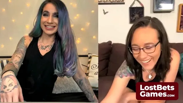 Sinn Sage ve Sheena Rose'un Lezbiyen ve Porno Oyunları