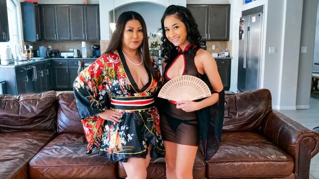 Krystal Davis ve Avery Black'ın Üçlü Seks Anları