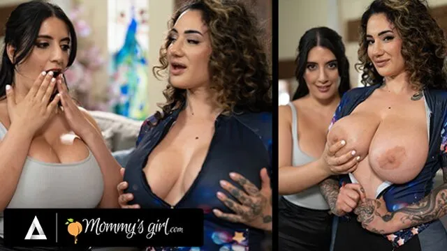 Arabelle Raphael ve Sarah Arabic'in Büyük Kalçalı Porno